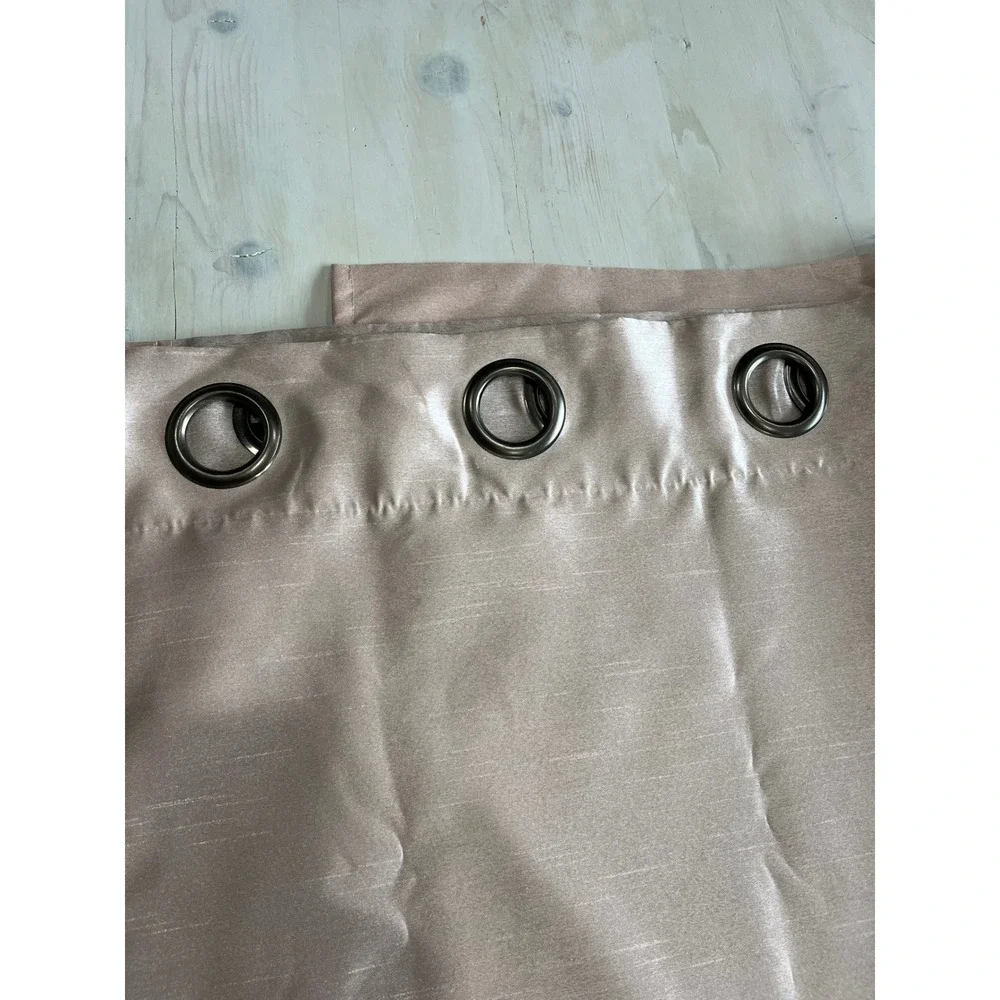 At Home Light Pink Room Darkening Window Curtains Set -‎ 2 Panels Grommet Top